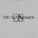 Girl GS Embroidered Crew Sweatshirt - grey - front detail