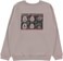 Former Brainscan Crew Sweatshirt - mushroom - reverse