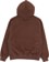 Carpet Chenille C-Star Hoodie - brown - reverse