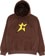 Carpet Chenille C-Star Hoodie - brown