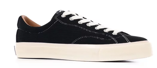 Last Resort AB VM003 - Cord Low Top Skate Shoes - black/white