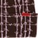 Corduroy Barbed Plaid Beanie - brown - front detail