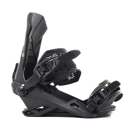 Nitro Team Snowboard Bindings 2025 - ultra black
