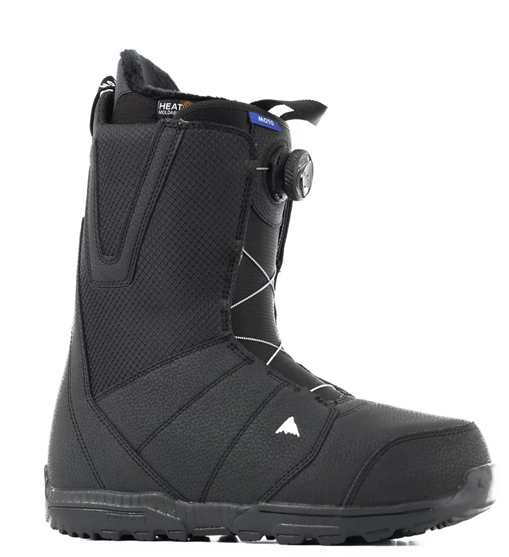 Burton BOA スノーボードブーツ 黒　24.5 Burton Moto Boa Snowboard Boots (Closeout) 2025 - black | Tactics