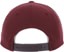Fucking Awesome PBS Logo Snapback Hat - maroon - reverse