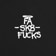 Fucking Awesome Sk8 FUcks T-Shirt - black - front detail