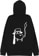 Fucking Awesome Sk8 Fucks Zip Hoodie - black - reverse