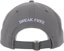 Last Resort AB Daddy Cap Strapback Hat - alloy grey - reverse