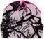 Corduroy Twig Camo Beanie - pink - reverse