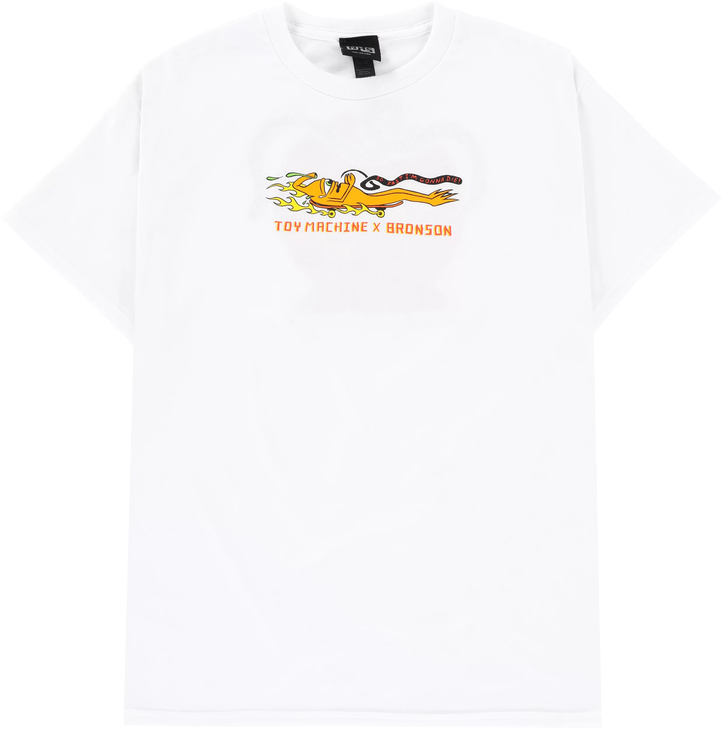 Bronson Speed Co. Bronson x Toy Machine T-Shirt - white