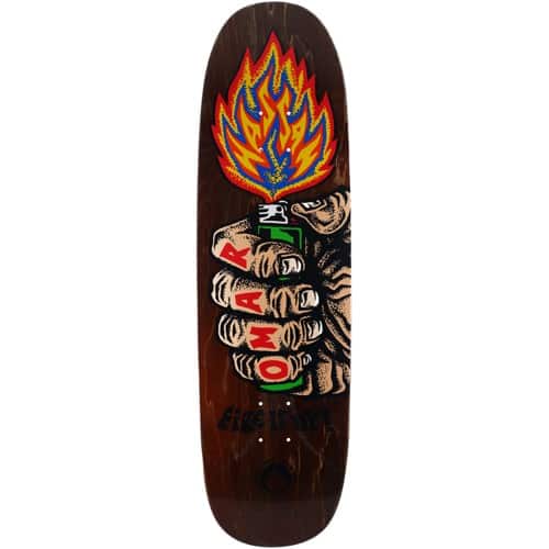 Black Label Hassan Fire It Up 9.25 Black Widow Skateboard