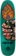 Black Label Hassan Fire It Up 9.25 Black Widow Skateboard Deck - teal