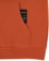 Tactics Trademark Supply Hoodie - rust brown - detail