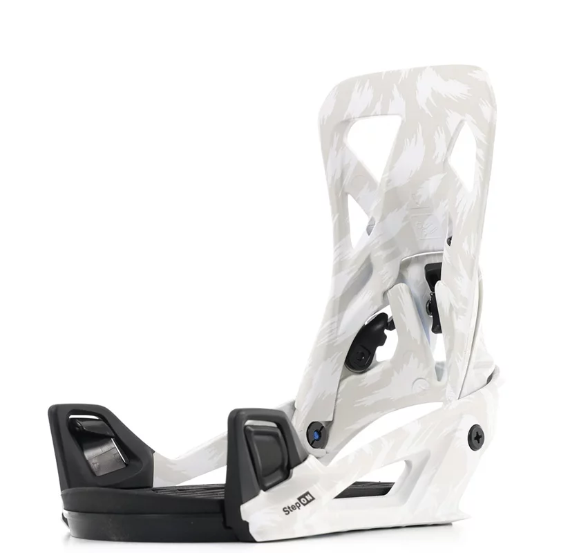 Burton Step On Snowboard Bindings 2025 - gray/white | Tactics
