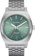 Nixon Time Teller Solar Watch - silver/jade sunray
