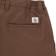 Last Resort AB PM001 Pants - dark brown - reverse detail