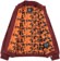 Volcom Skate Vitals Remy Track Jacket - merlot - open