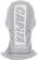 CAPiTA Powder Hood - light grey - reverse