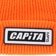 CAPiTA MFG Beanie - orange - front detail