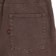 Alien Workshop Jort Shorts - russet brown - reverse detail