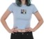 Frog Women's Flower Baby T-Shirt - baby blue - alternate