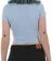 Frog Women's Flower Baby T-Shirt - baby blue - reverse