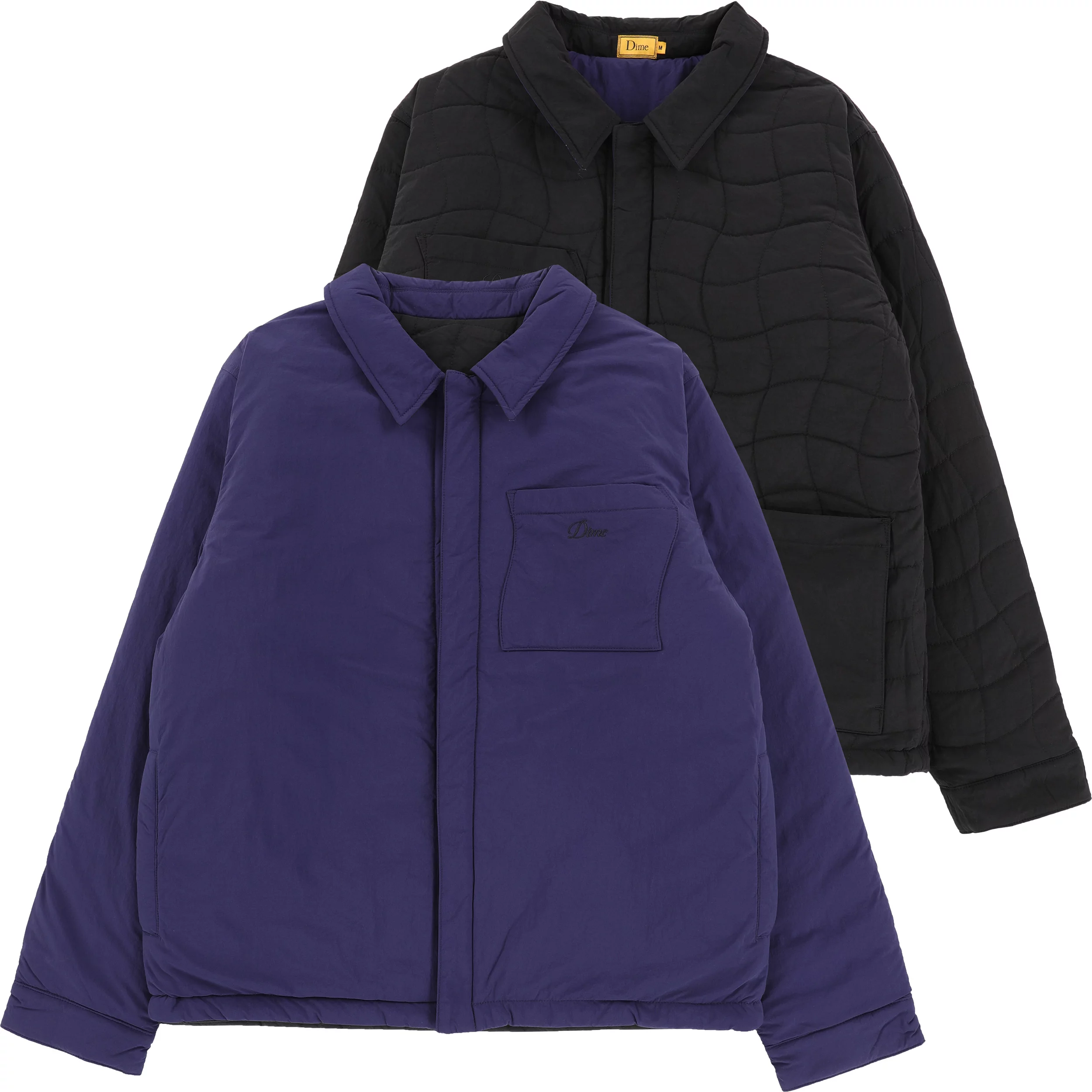 Dime Reversible Insulated Jacket - black/navy | Tactics