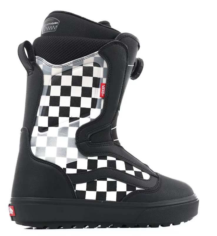 Vans Aura OG Snowboard Boots 2025 - black/checkerboard | Tactics