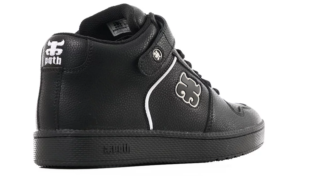 IPath Grasshopper Skate Shoes - black leather | Tactics