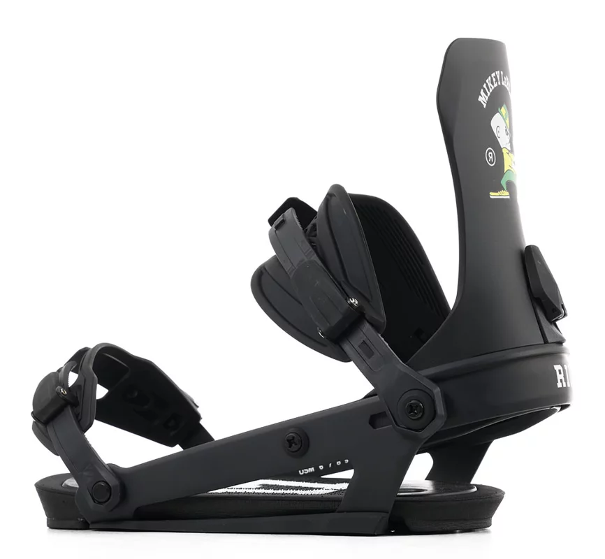 Ride LeBlanc Pro A-9 LTD Snowboard Bindings 2025 - black