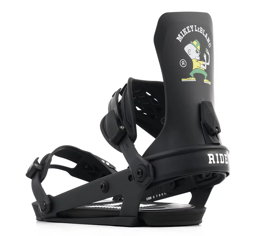 Ride LeBlanc Pro A-9 LTD Snowboard Bindings 2025 - black | Tactics