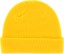 Crab Grab Claw Label Beanie - vintage yellow - reverse