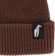 Crab Grab Claw Label Beanie - brown - detail