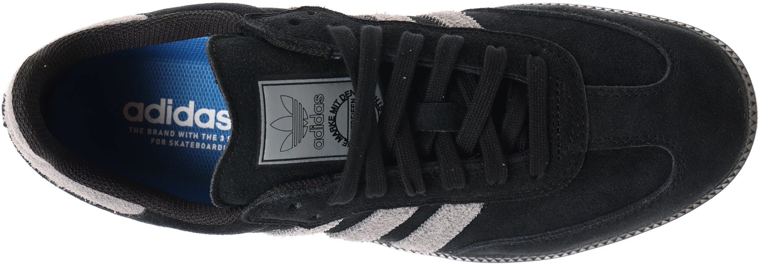 Adidas Samba ADV Skate Shoes - core black/grey four f17/gold