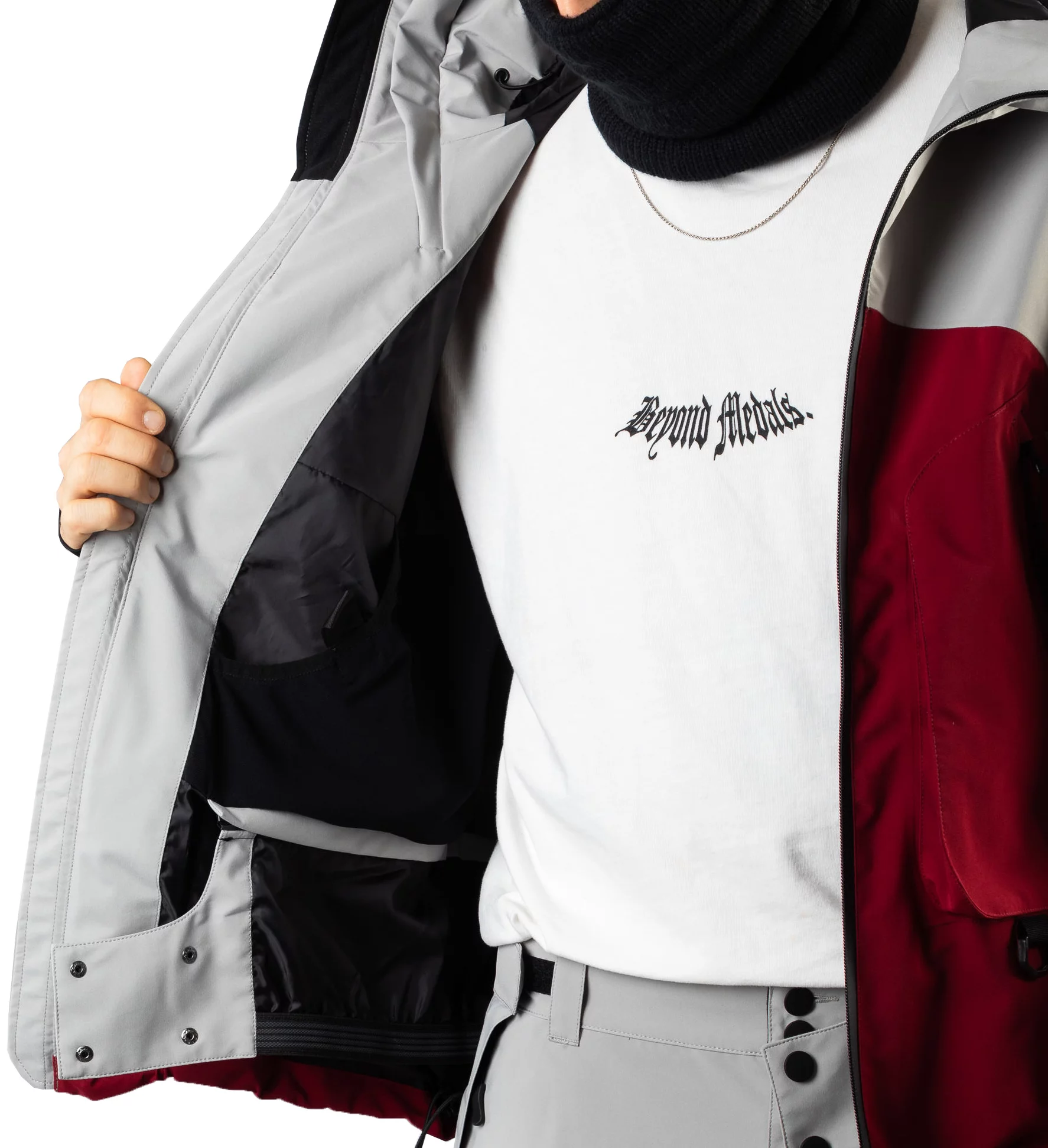 Beyond Medals Nomadik x Beyond Medals 3L Jacket - red | Tactics