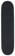 Globe Checked Out 8.0 Complete Skateboard - black/off white - top