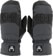 Crab Grab Champ Mitts - washed black