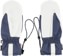 Crab Grab Women's Snuggler Mitts - navy - palm