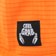Crab Grab Clawva Waffle Fleece - orange - front detail