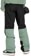 Volcom Women's Stone Mica Pants - lichen green - reverse