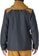 Patagonia Powder Town Jacket - smolder blue - reverse
