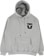 Union Team Hoodie - heather grey - front