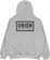 Union Team Hoodie - heather grey - reverse