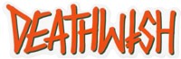 Deathwish Big Deathspray Sticker - orange/green