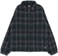Santa Cruz Hideout Zip Front Jacket - navy/blue/grey check
