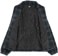Santa Cruz Hideout Zip Front Jacket - navy/blue/grey check - open
