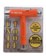 Tactics Unit 5-in-1 Skate Tool - orange fluorescent/white text - packaging