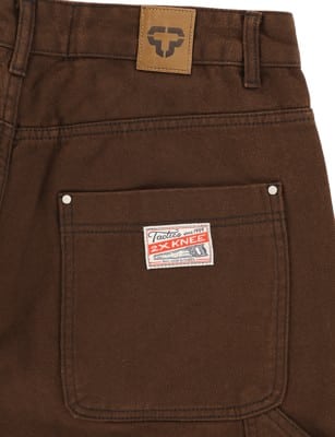 Tactics Double Knee Jeans - washed brown Tactics Double Knee Jeans - washed brown