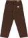 Tactics Double Knee Jeans - washed brown - reverse