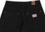 Tactics Double Knee Jeans - raw black selvedge - alternate reverse